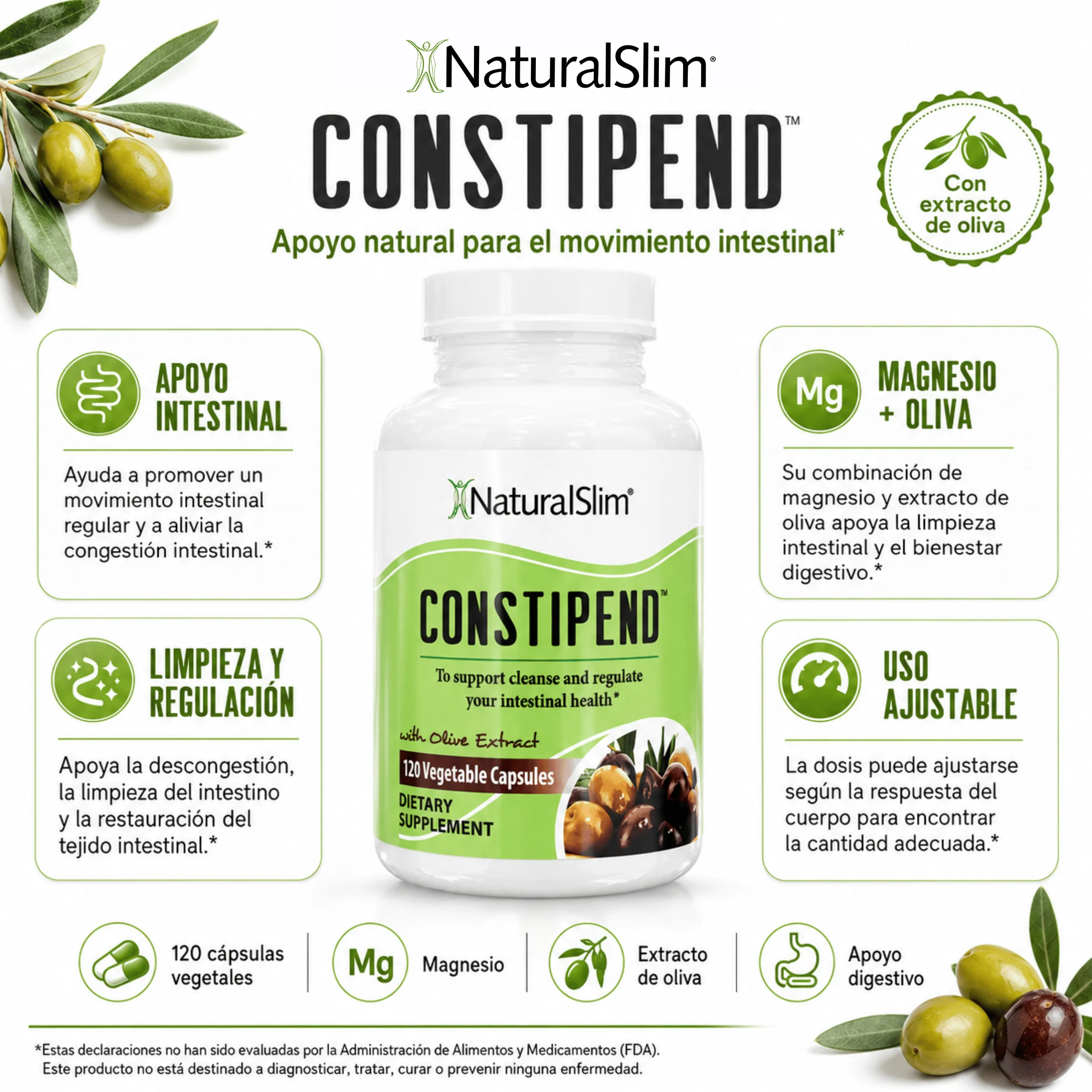 Constipend® | Apoyo natural para el Movimiento Intestinal (estreñimiento) - Image 3