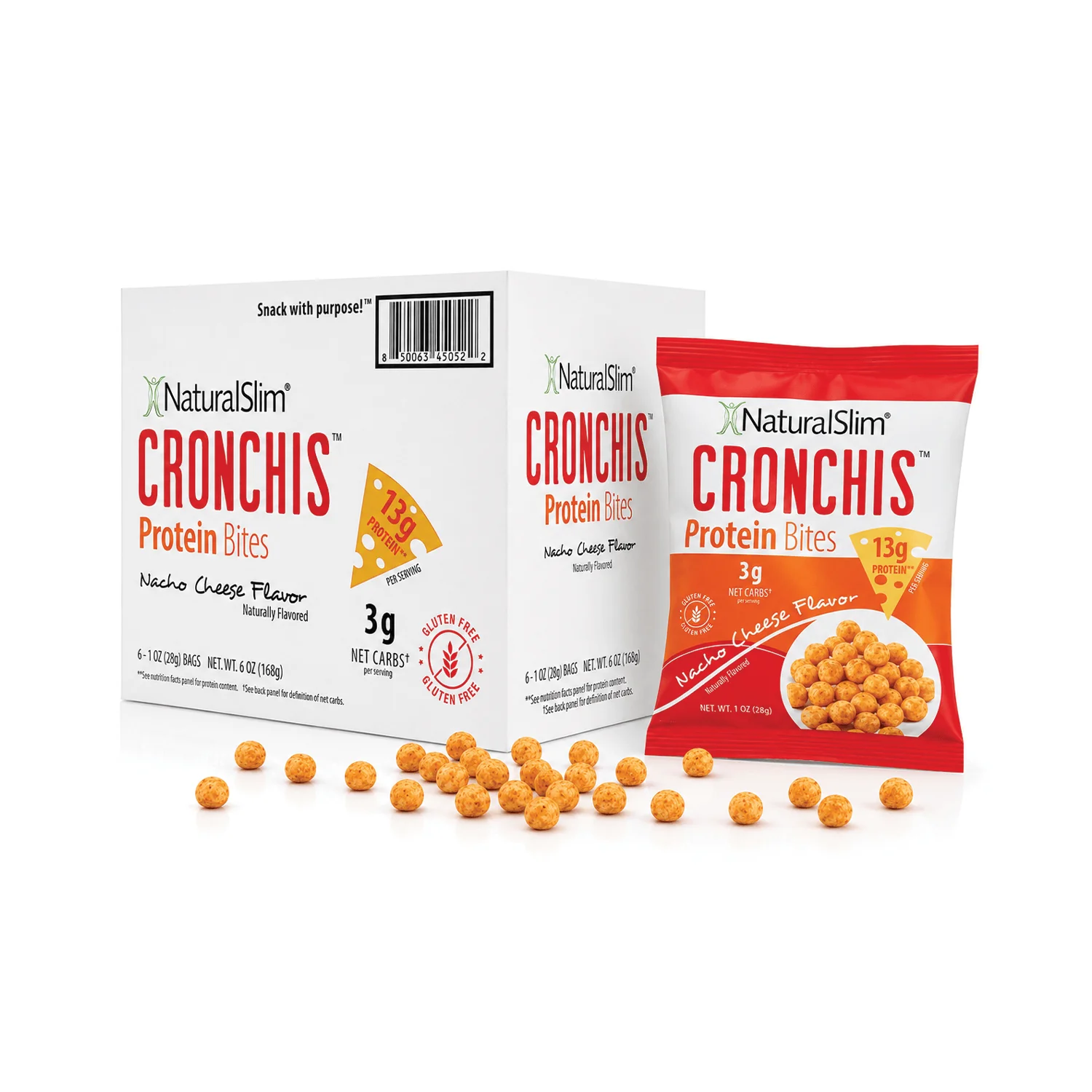 CRONCHIS™ Protein Bites | ¡Snack con Propósito! | Caja con 6 bolsas - Image 3