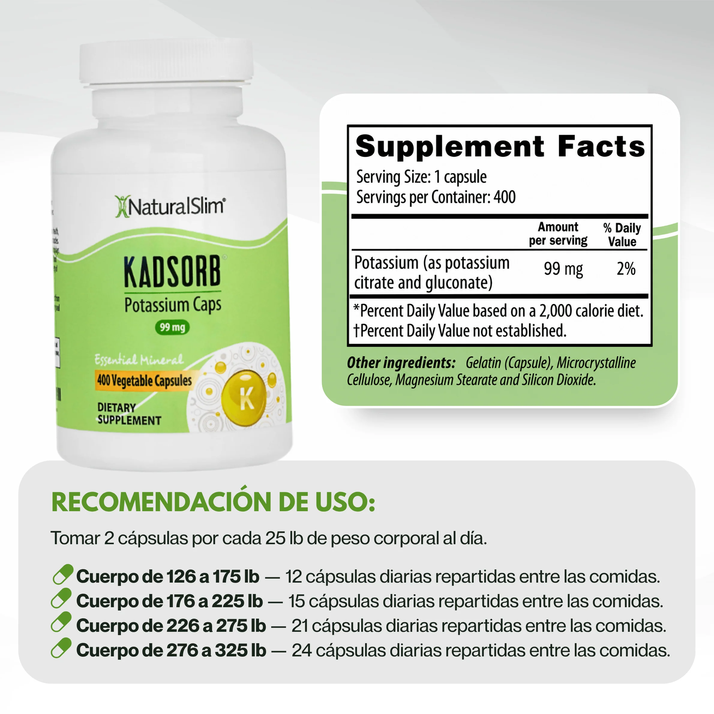 Kadsorb® Potassium | Citrato de Potasio - Image 4