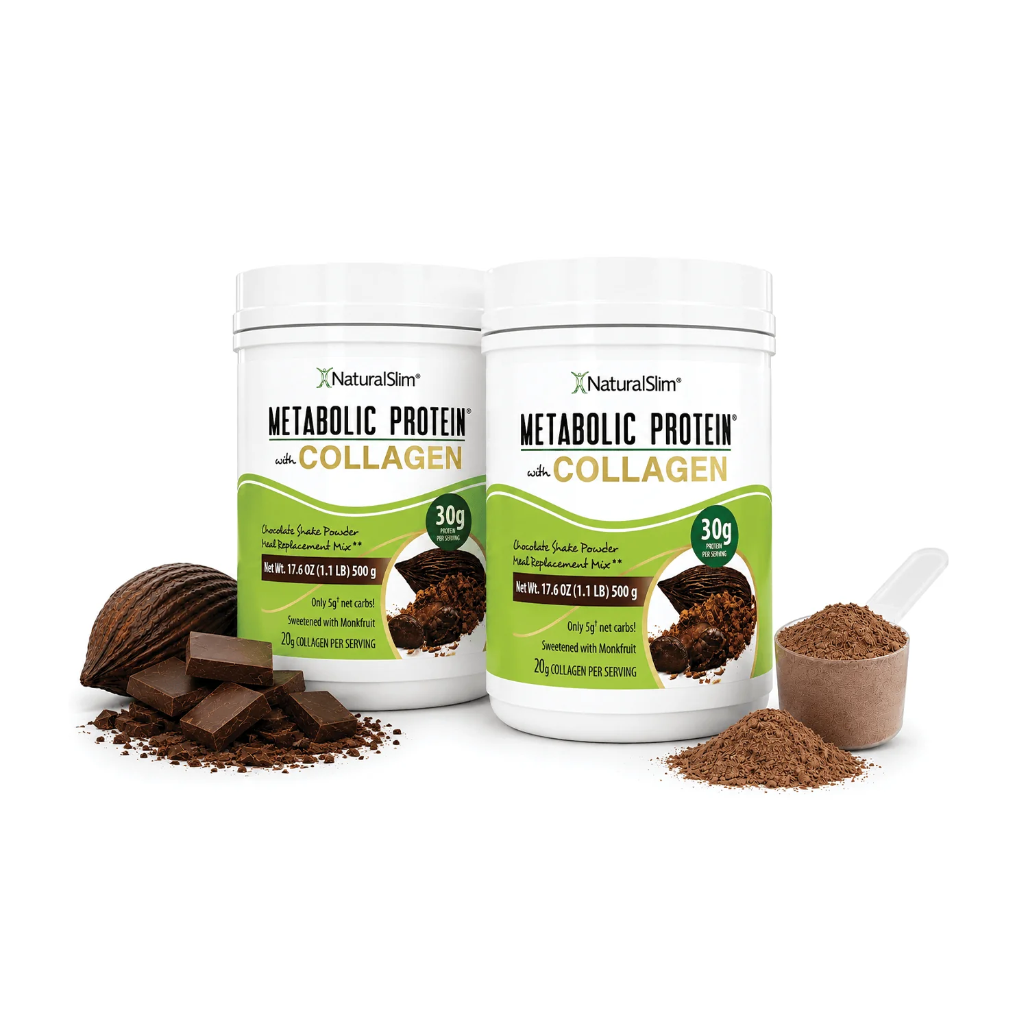 METABOLIC PROTEIN® with COLLAGEN CHOCOLATE - Batida de proteína de “whey” sabor a Chocolate con Colágeno - Image 5