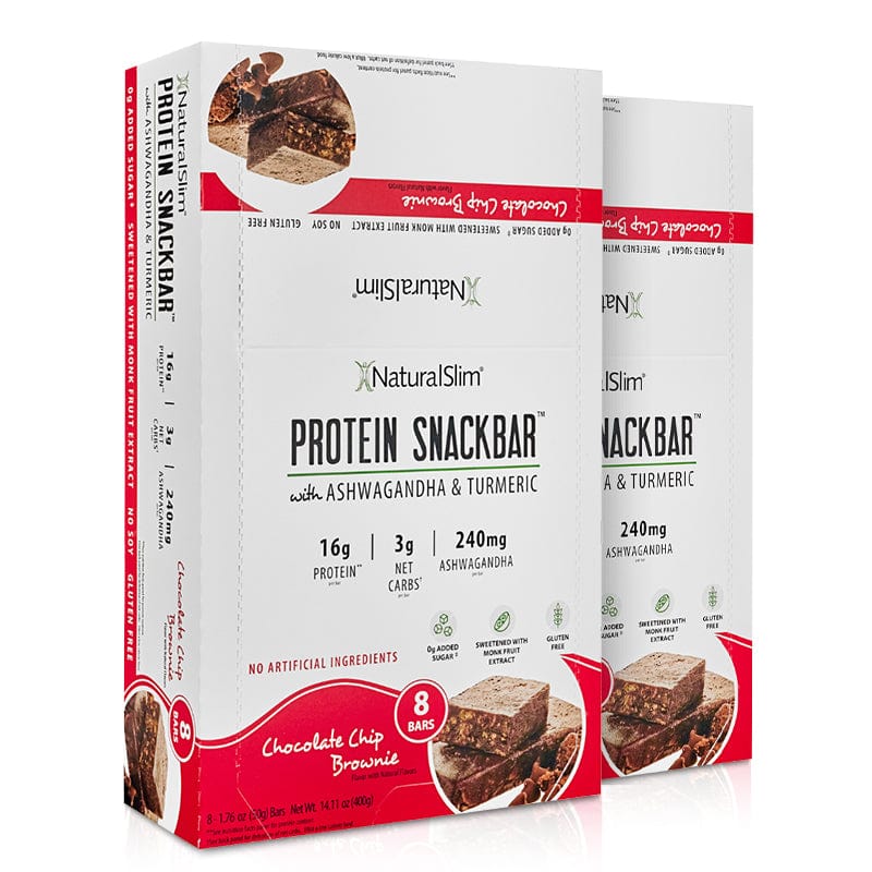 NaturalSlim® Protein Snackbar™ Chocolate Chip Brownie | Barras de proteína - Image 11