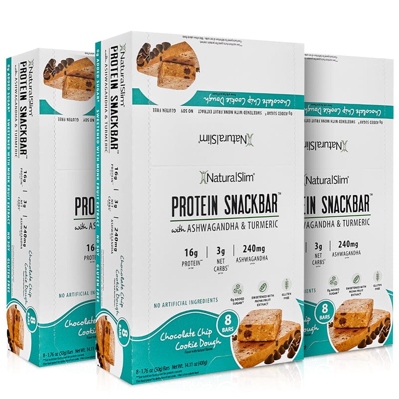 NaturalSlim® Protein Snackbar™ Chocolate Chip Cookie Dough | Barras de proteína - Image 12