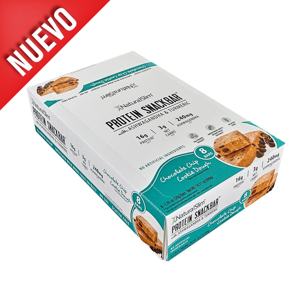 NaturalSlim® Protein Snackbar™ Chocolate Chip Cookie Dough | Barras de proteína - Image 4
