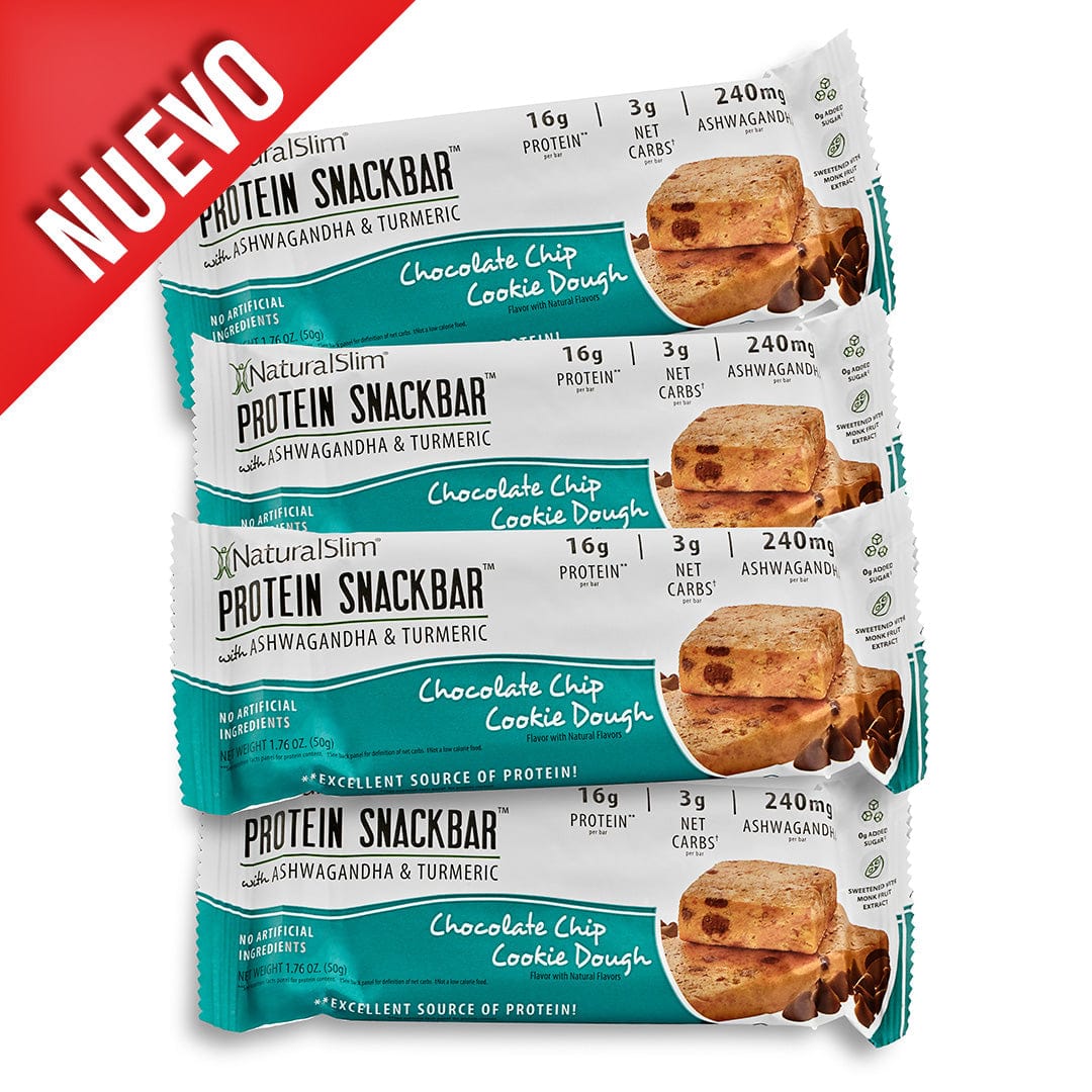 NaturalSlim® Protein Snackbar™ Chocolate Chip Cookie Dough | Barras de proteína - Image 9
