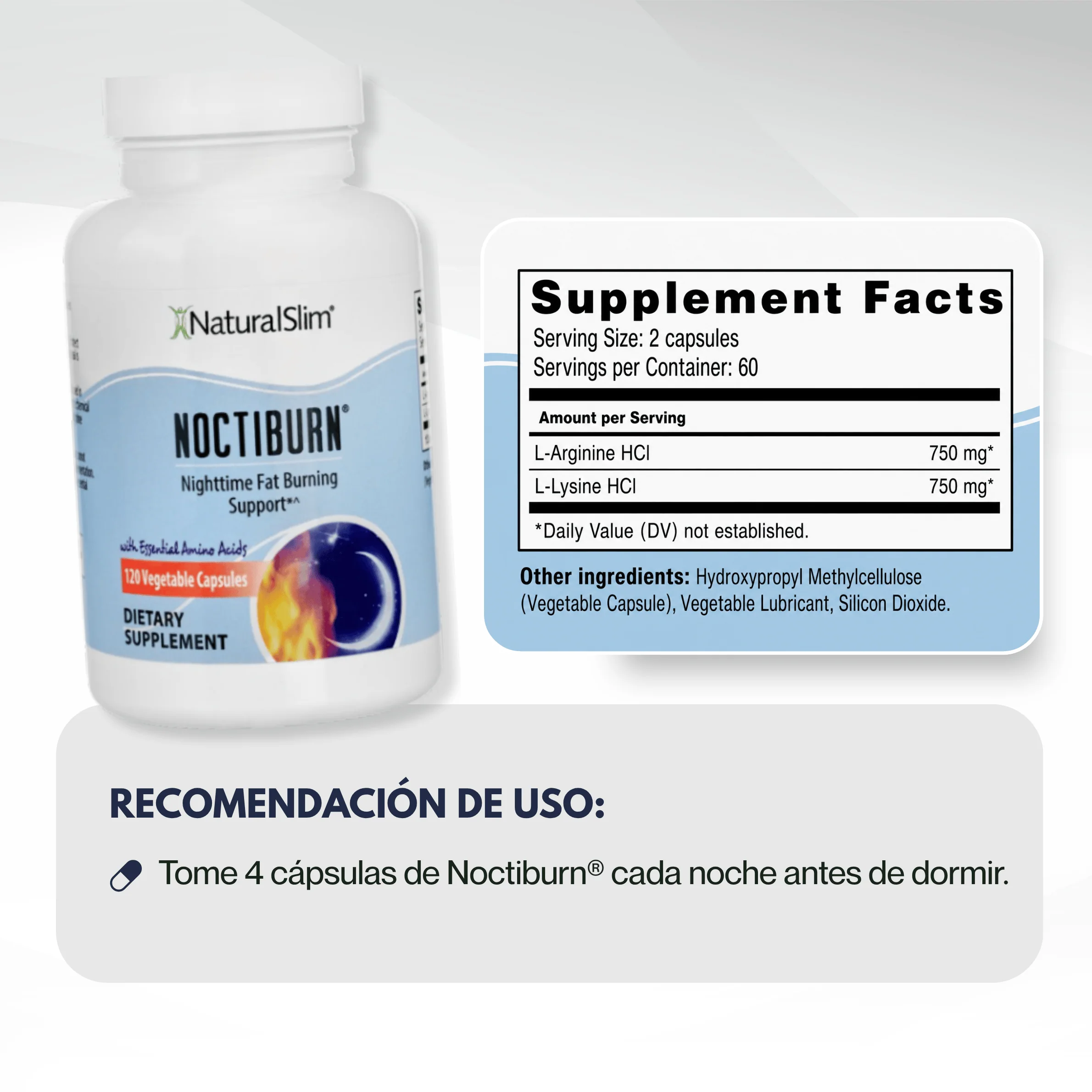 NoctiBurn® | Quemadores de Grasa Nocturnos * Nueva Imagen - Misma Formula - Image 4
