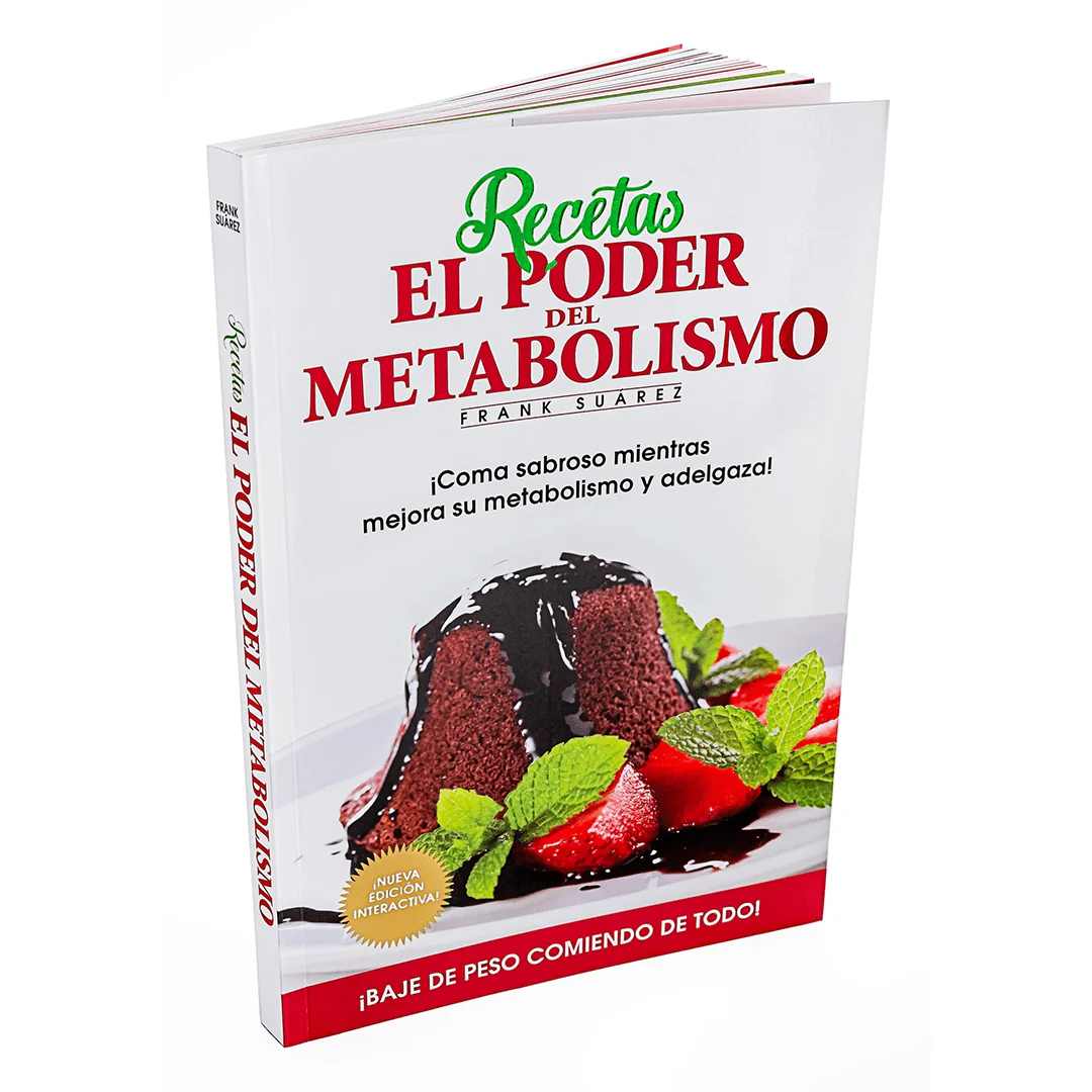 Libro Recetas El Poder del Metabolismo de Frank Suárez +275 Recetas - Image 13